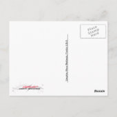 Limpkin in de Reeds Briefkaart (Achterkant)