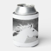 LIN26BW-mane in de Wind.tif Blikjeskoeler (Blikje Voorkant)