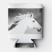 LIN26BW-mane in de Wind.tif Blikjeskoeler (Voorkant)