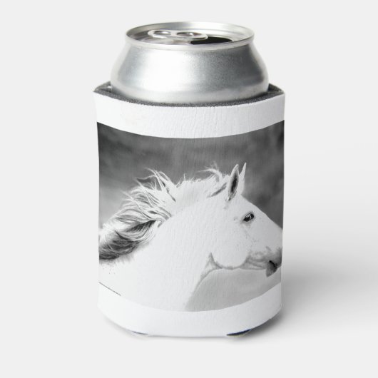 LIN26BW-mane in de Wind.tif Blikjeskoeler (Blikje Achterkant)