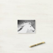 LIN26BW-mane in de Wind.tif Post-it® Notes (Op bureau)