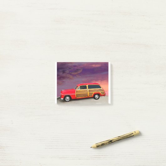 LIN55 Red Woody.tif Post-it® Notes (Op bureau)
