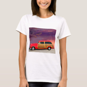 LIN55 Red Woody.tif T-shirt