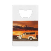 LIN56 Tan Woody.tif Creditkaart Flessenopener (Voorkant)