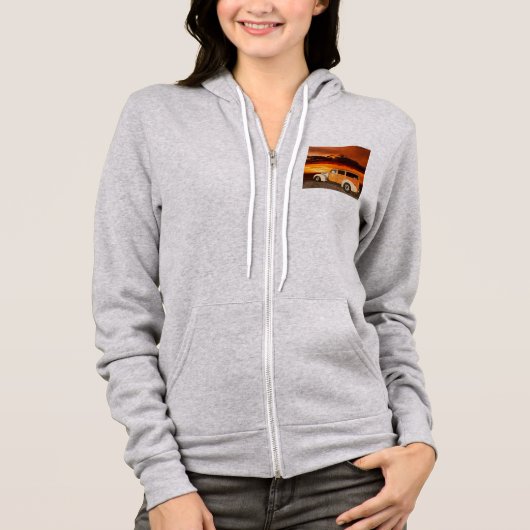LIN56 Tan Woody.tif Hoodie (Voorkant)