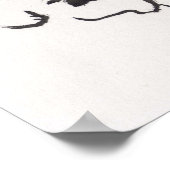 Lin Li's Art Print: Cat and Ladybug Poster (Hoek)