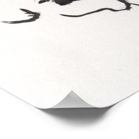 Lin Li's Art Print: Cat and Ladybug Poster (Hoek)