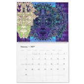 Lin Tarczynski's Maskyrinth Kalender voor 2026 (Feb 2027)