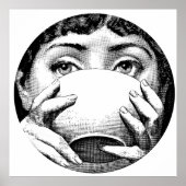 Lina Cavalieri Bowl Poster (Voorkant)