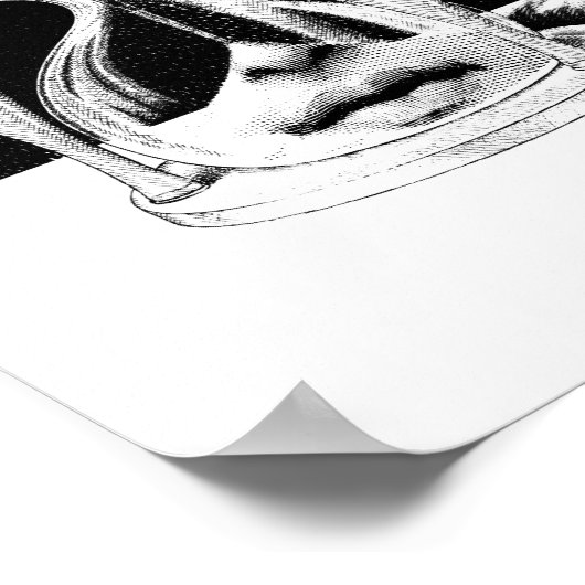 Lina Cavalieri Hourglass Poster (Hoek)