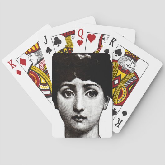 Lina Cavalieri Pokerkaarten (Achterkant)
