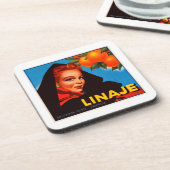 Linaje Citrus Bier Onderzetter (Linkerzijde)