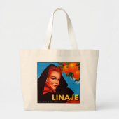 Linaje Citrus Grote Tote Bag (Voorkant)