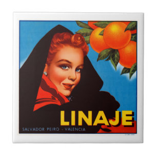 Linaje Citrus Tegeltje