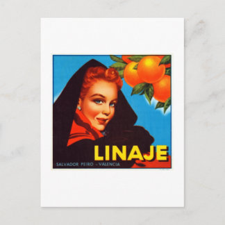 Linaje Valencia Sinaasappels Briefkaart