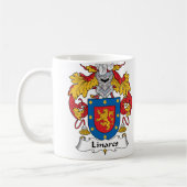 Linares Family Crest Koffiemok (Links)