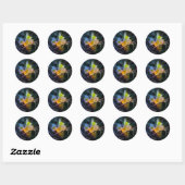 Linaria Glow Ronde Sticker (Vel)