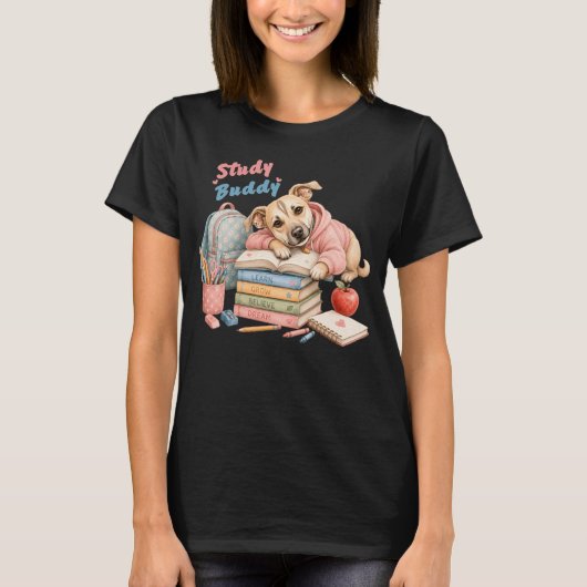 Lina's Schoolavonturen T-shirt (Voorkant)