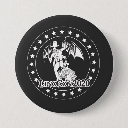 LincCon 2020 Ronde Button 7,6 Cm (Voorkant)