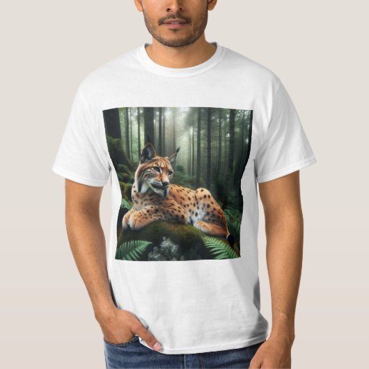 Lince Ibérico: El Símbolo de la Conservación T-shirt (Voorkant)
