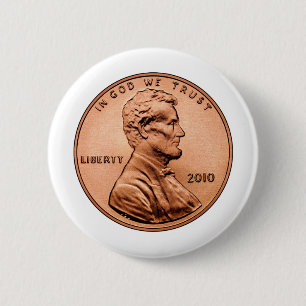 LINCOL PENNY RONDE BUTTON 5,7 CM