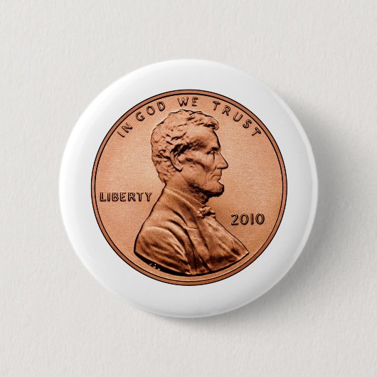 LINCOL PENNY RONDE BUTTON 5,7 CM (Voorkant)