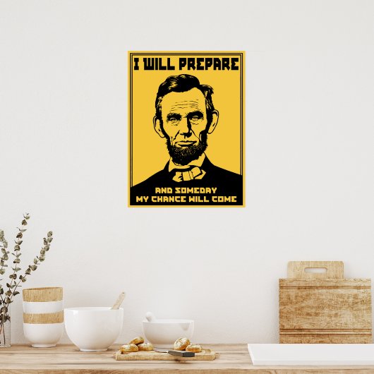 lincoln1-Preparaat-LG Poster (Keuken)