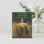 Lincoln 1 briefkaart (Staand voorkant)