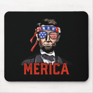 Lincoln 4 juli Merica Abe Jongens Mannen Vrouwen A Muismat