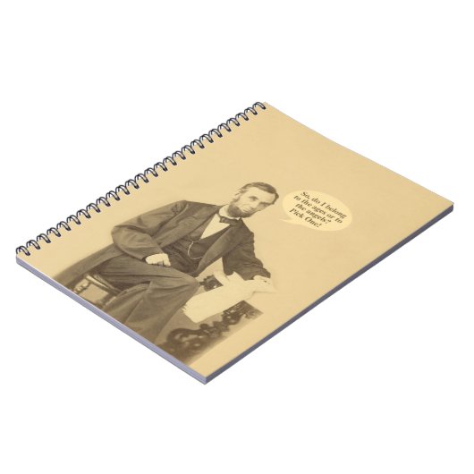 Lincoln Ages of Angels Historic Quote Notitieboek (Linkerzijde)