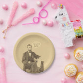 Lincoln Ages of Angels Historic Quote Papieren Bordje (Feest)