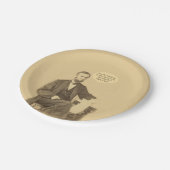 Lincoln Ages of Angels Historic Quote Papieren Bordje (Gekanteld)