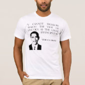 Lincoln als grote emancipator t-shirt (Voorkant)