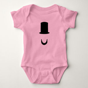 Lincoln - Bovenste hoed en baard Romper