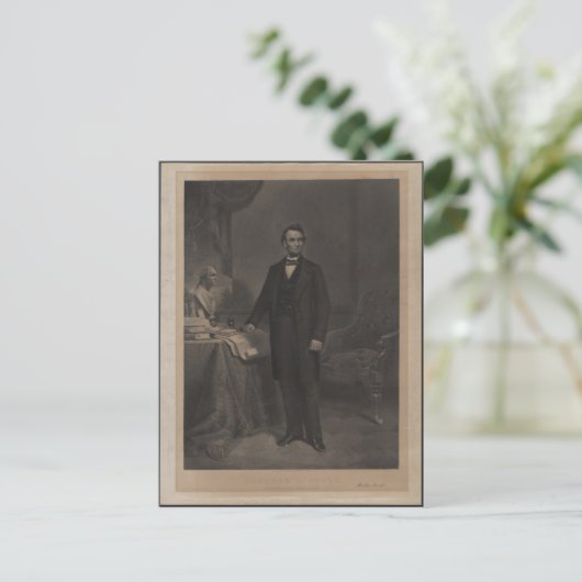 Lincoln Briefkaart (Staand voorkant)