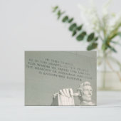 lincoln briefkaart (Staand voorkant)