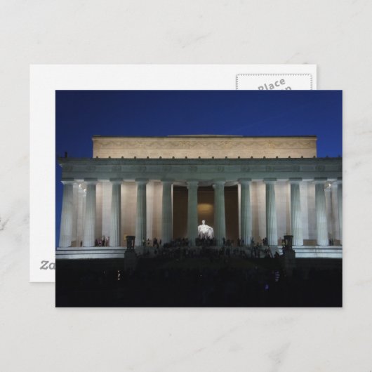 Lincoln Briefkaart (Voorkant / Achterkant)