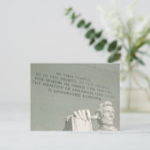 lincoln briefkaart (Staand voorkant)