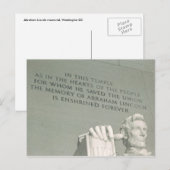 lincoln briefkaart (Voorkant / Achterkant)