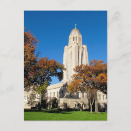 Lincoln, briefkaart van het Amerikaanse staatskapi