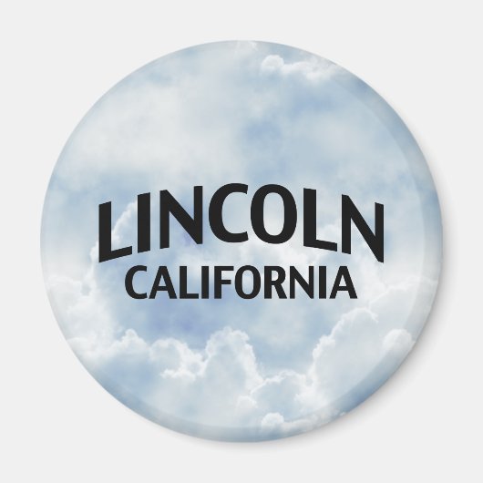 Lincoln California Magneet (Voorkant)