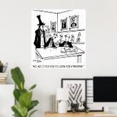 Lincoln Cartoon 5488 Poster (Thuiskantoor)