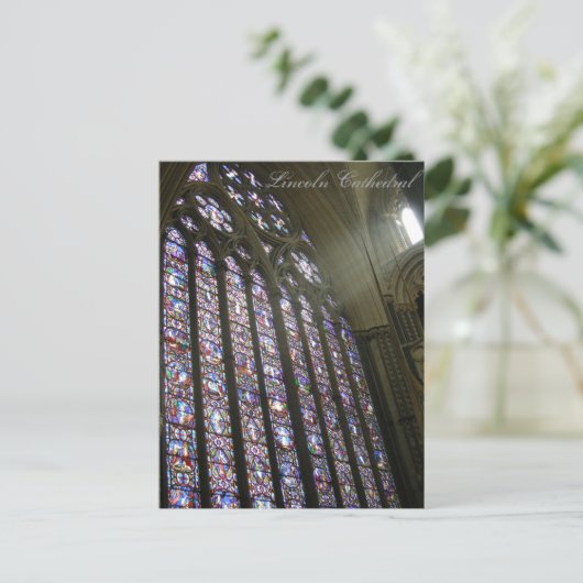 Lincoln Cathedral Briefkaart (Staand voorkant)