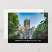 Lincoln Cathedral Briefkaart (Voorkant / Achterkant)