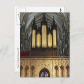 Lincoln Cathedral, Brits briefkaart (Voorkant / Achterkant)