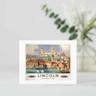  Lincoln Cathedral - Britse spoorwegen  Briefkaart