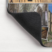 Lincoln Cathedral Pipe Organ mousepad Muismat (Hoek)