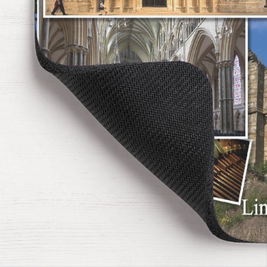 Lincoln Cathedral Pipe Organ mousepad Muismat (Hoek)
