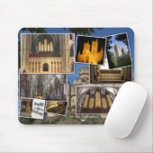 Lincoln Cathedral Pipe Organ mousepad Muismat (Met muis)