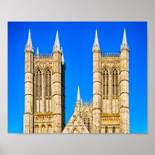 Lincoln Cathedral Poster (Voorkant)